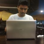 Saat bekerja di luar dengan ASUS VivoBook S200E