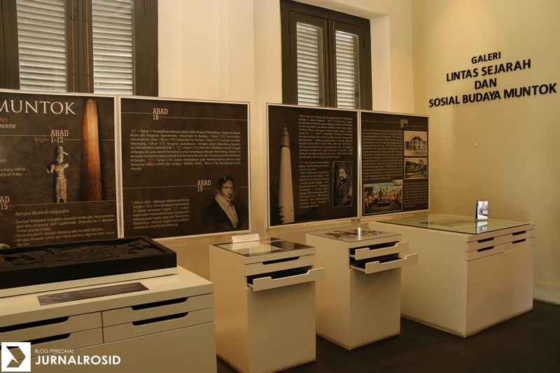 Galeri Lintas Sejarah dan Sosial Budaya Muntok - Museum Timah Indonesia Muntok