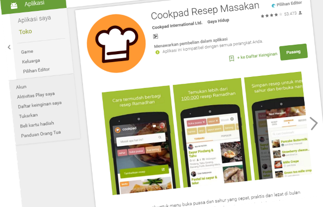 Coockpad Resep Masakan