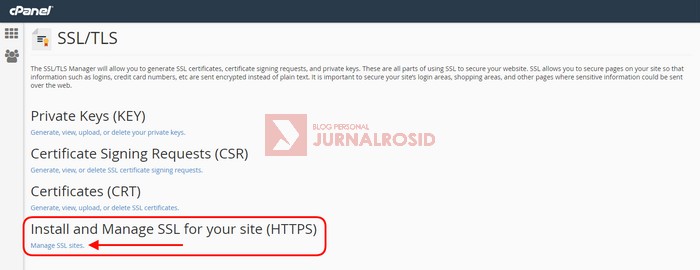Install and Manage SSL for your site (HTTPS)