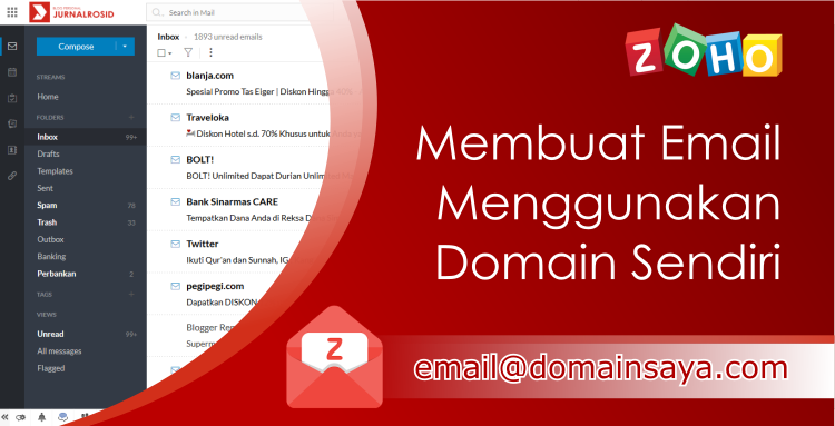 Membuat Email dengan Domain Sendiri