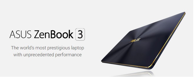 ASUS ZenBook 3 (sumber asus.com)