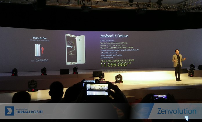 Harga Asus Zenfone 3 Deluxe Special Edition