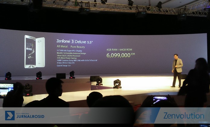 Harga Asus Zenfone 3 Deluxe