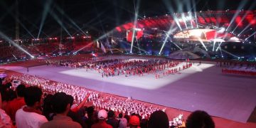 Pembukaan SEA Games 2011 - CC-BY Gunawan Kartapranata. Di SEA Games 2017, Prestiasi Terburuk Olahraga Indonesia sepanjang sejarah SEA Games harus ditelan.