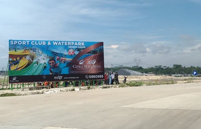 Sport Club, salah satu fasilitas yang akan dibangun di Citra Maja Raya